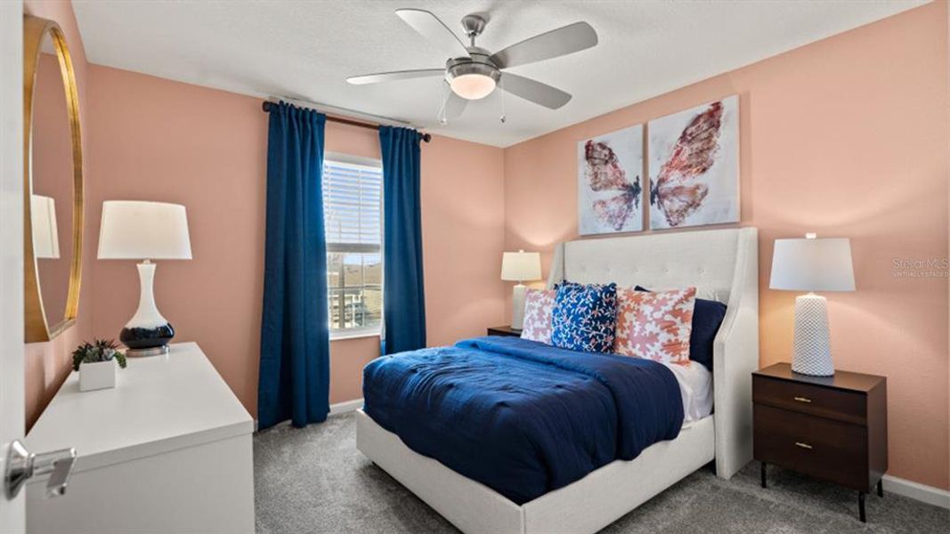 Furnished interior view inside a new home in Knightsbridge, Kissimmee (Image 5). Furnished interior view inside a new home in Knightsbridge, Kissimmee (Image 5).