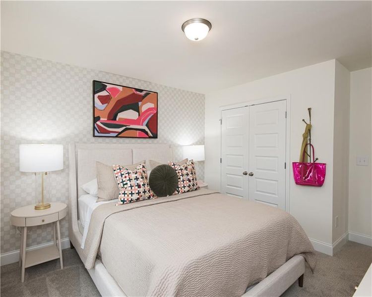 Furnished interior view inside a new home in Mulberry Summit, Flowery Branch (Image 32). Furnished interior view inside a new home in Mulberry Summit, Flowery Branch (Image 32).