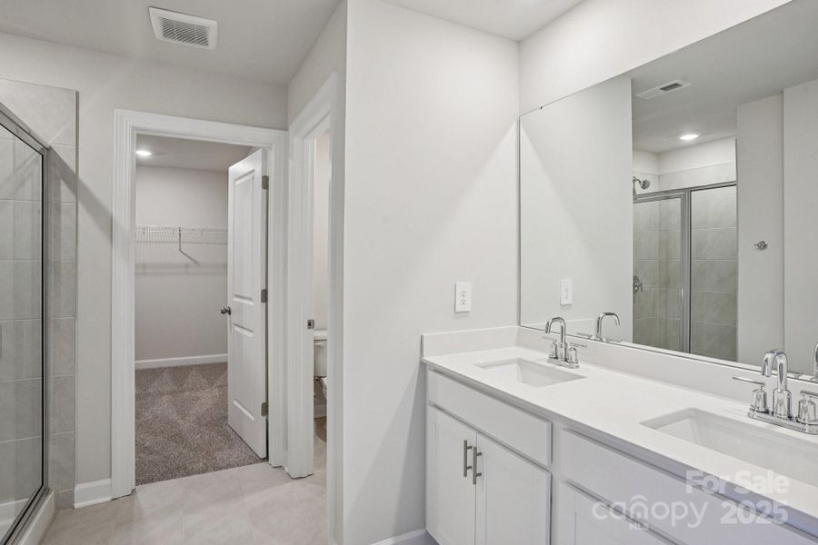 Furnished interior view inside a new home in Harper Landing, Stanley (Image 9).