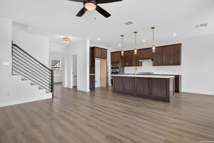 Furnished interior view inside a new home in Cordova Trails, Seguin (Image 11).
