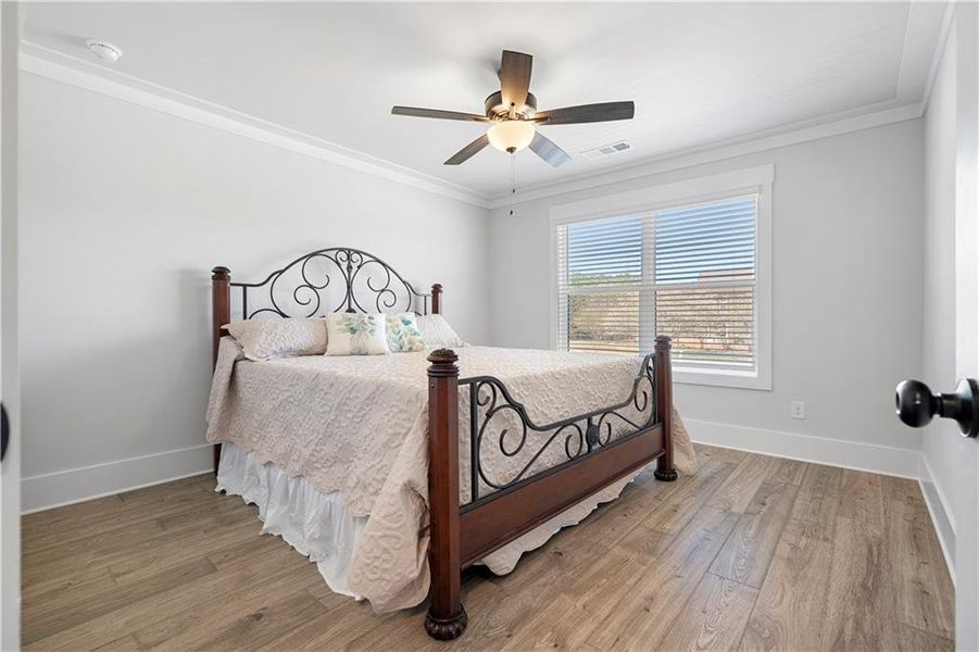 Furnished interior view inside a new home in , Monroe (Image 56).