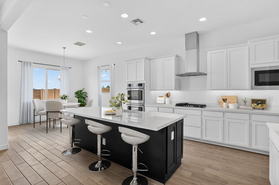 Furnished interior view inside a new home in Hawes Crossing, Mesa (Image 6).