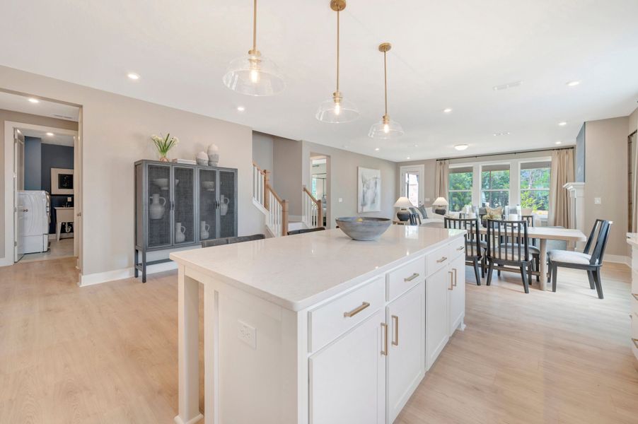 Representative furnished interior of a home built from the Collins by Beazer Homes in Friendship Village, Apex (Image 10).