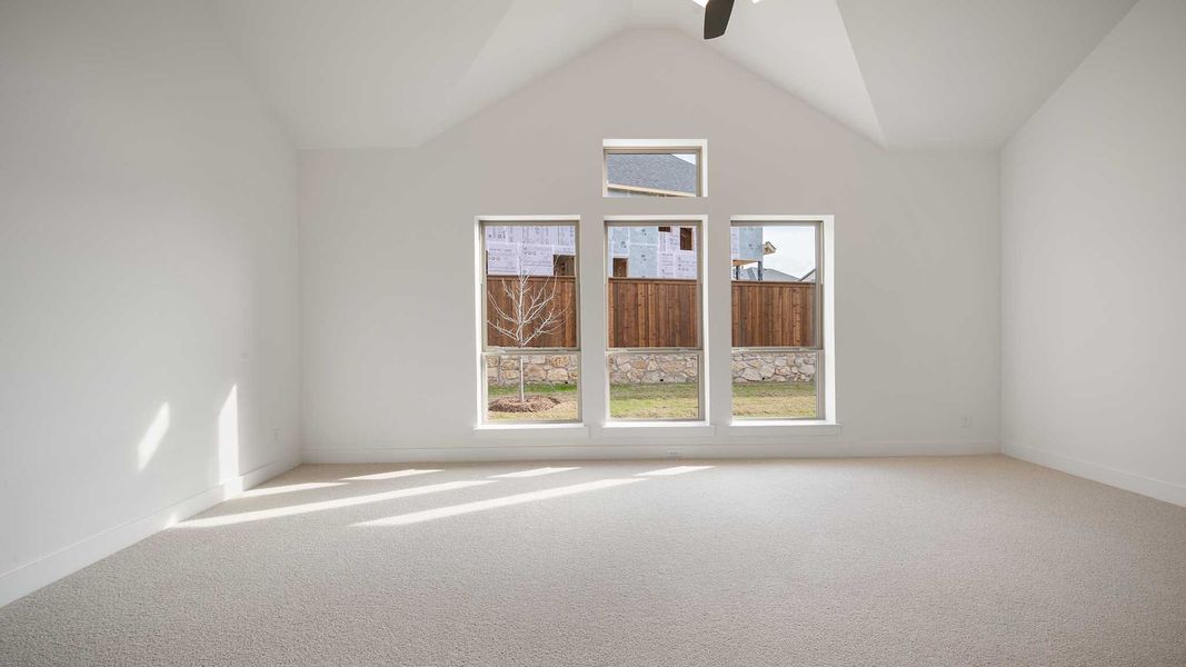 Spacious, unfurnished interior of a new home in Hillstead 60', Lavon (Image 21).