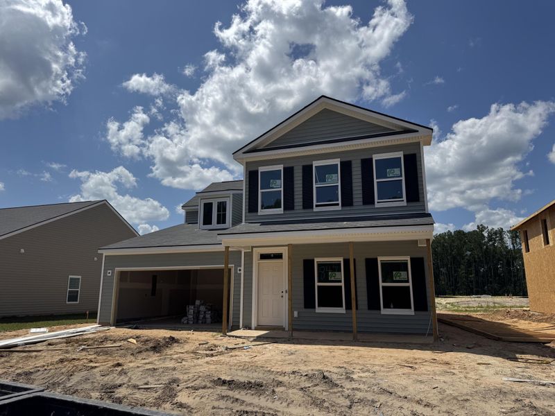 In-progress construction of a new home in , Summerville, SC (Image 40). In-progress construction of a new home in , Summerville, SC (Image 40).