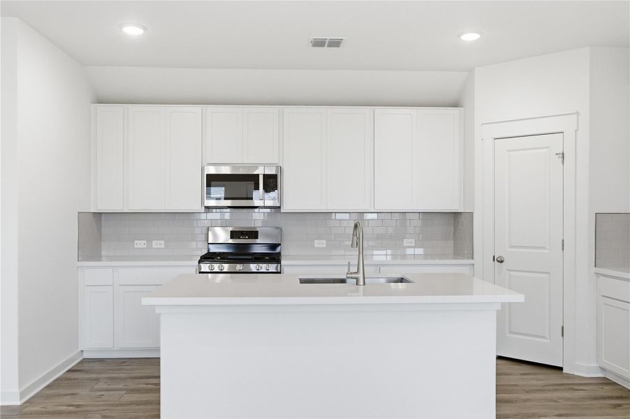 Furnished interior view inside a new home in Infinity Square, Kyle (Image 9). Furnished interior view inside a new home in Infinity Square, Kyle (Image 9).