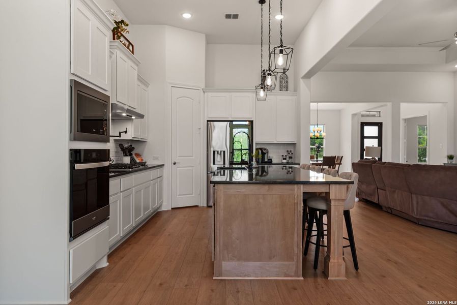 Furnished interior view inside a new home in Legend Park, Castroville (Image 25).
