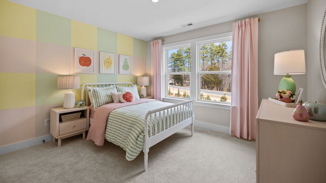 The Stonefield Home Plan in Michaux Garden by DRB Homes in Belmont, NC. - Bedroom