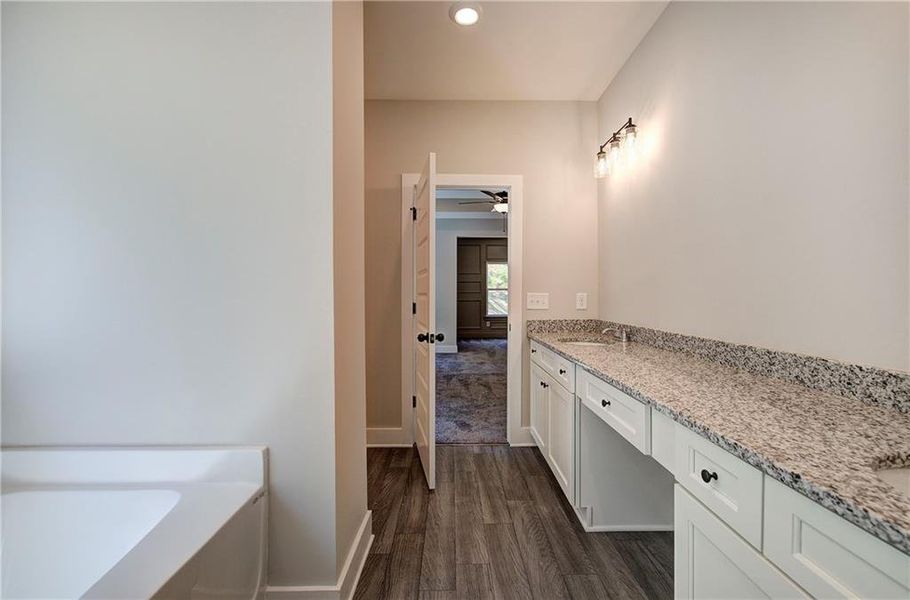 Furnished interior view inside a new home in , Cartersville (Image 8).