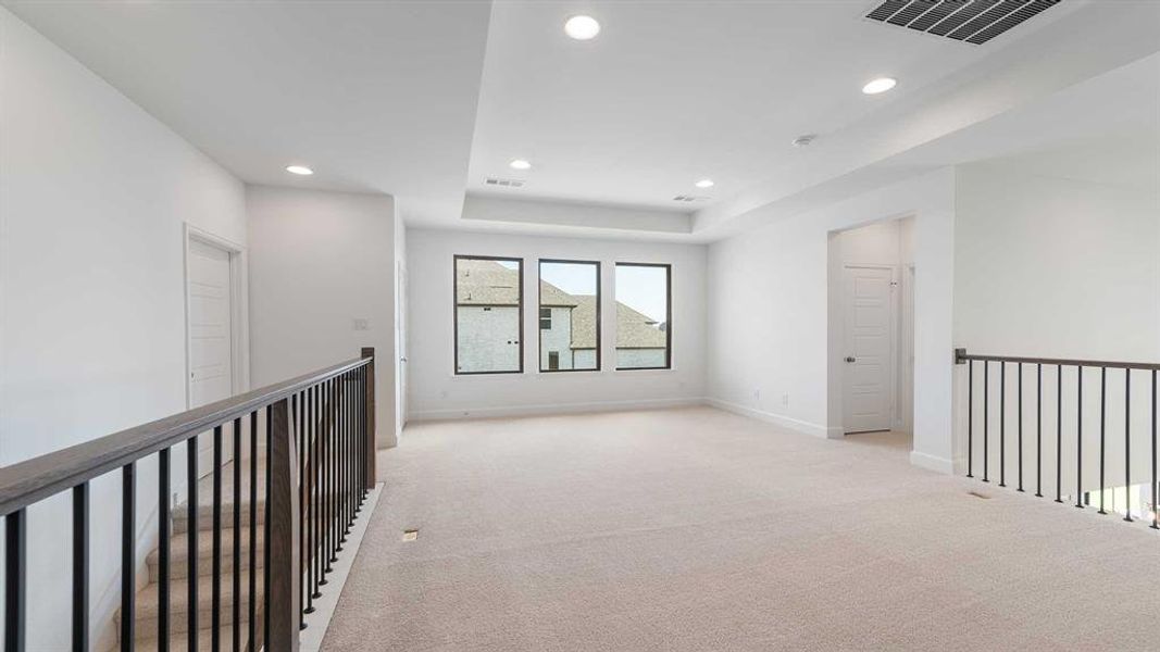 Spacious, unfurnished interior of a new home in Mosaic 50', Celina (Image 26). Spacious, unfurnished interior of a new home in Mosaic 50', Celina (Image 26).