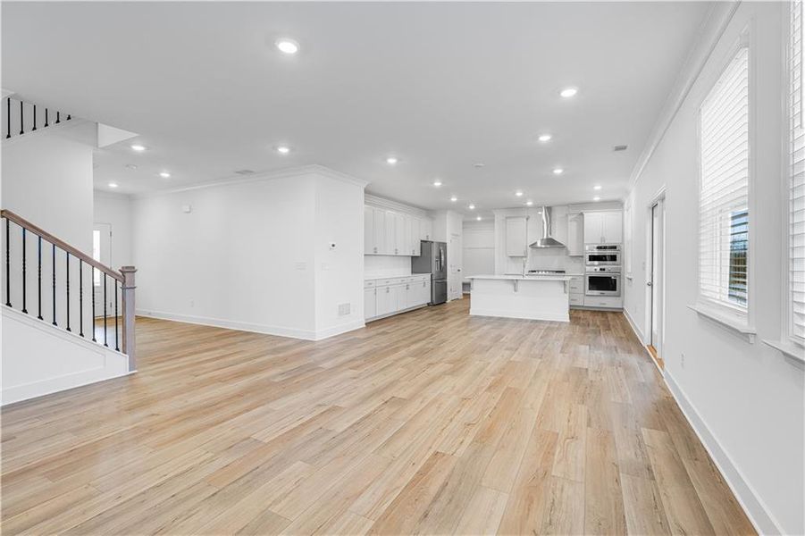 Spacious, unfurnished interior of a new home in Wellington Estates, Madison (Image 19).