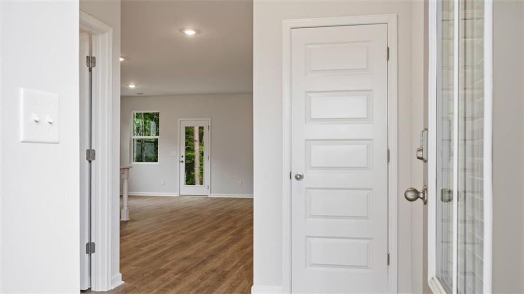 Spacious, unfurnished interior of a new home in Brookland Commons, Monroe (Image 15).