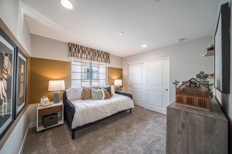 Furnished interior view inside a new home in Hawes Crossing, Mesa (Image 18).