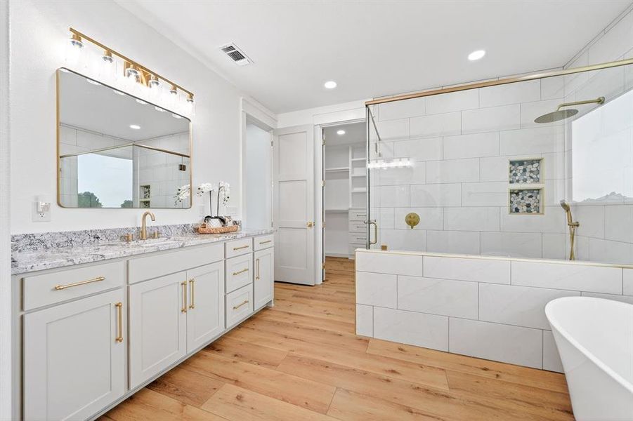 Furnished interior view inside a new home in , Mount Pleasant (Image 29).