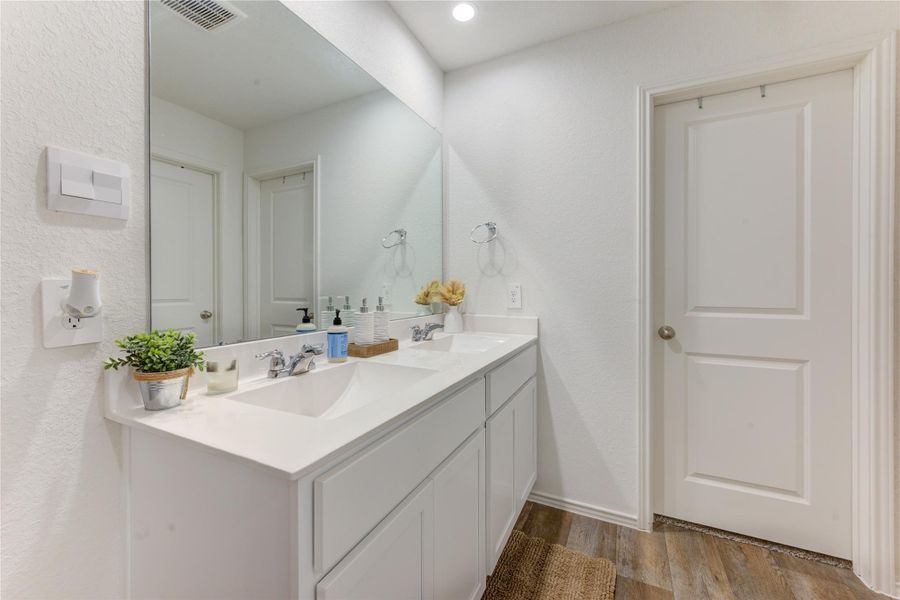 Furnished interior view inside a new home in , Fulshear (Image 32).