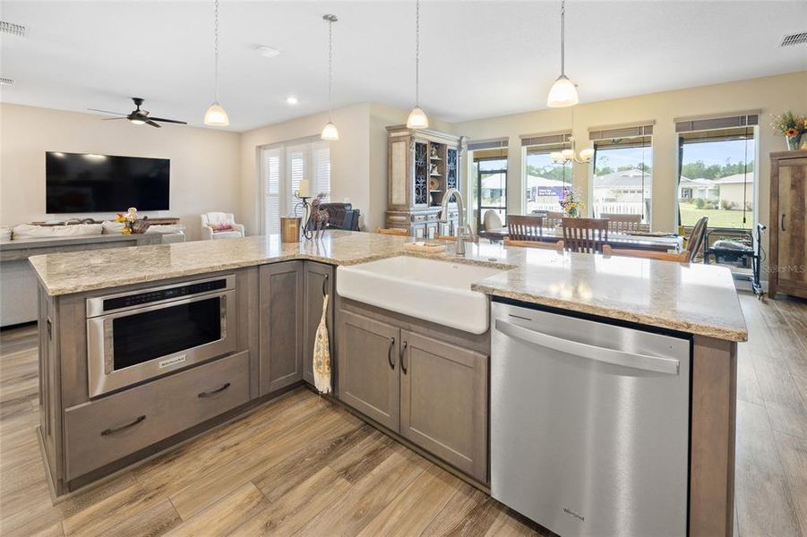 Furnished interior view inside a new home in , Ocala (Image 24).