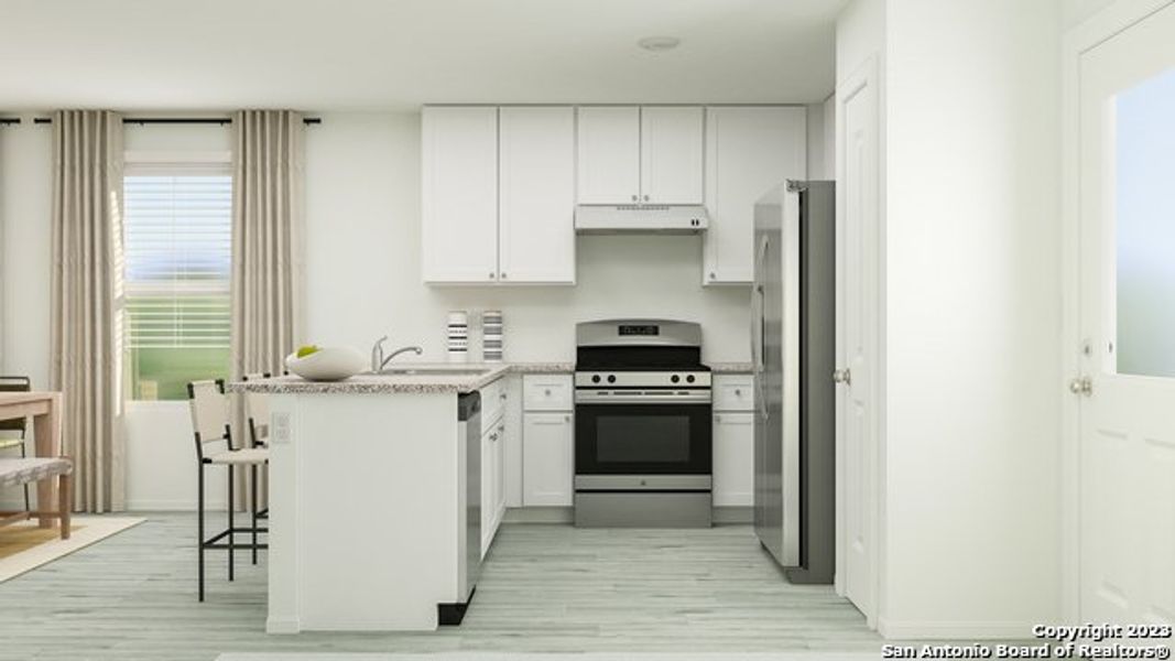 Furnished interior view inside a new home in , Pleasanton (Image 14).