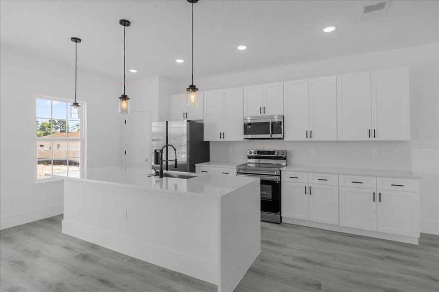 Furnished interior view inside a new home in , Ocala (Image 10).