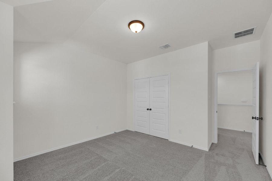 Spacious, unfurnished interior of a new home in Salerno - Classic Collection, Round Rock (Image 16). Spacious, unfurnished interior of a new home in Salerno - Classic Collection, Round Rock (Image 16).