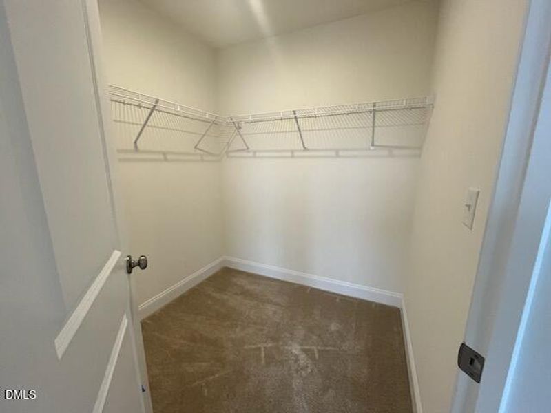 Primary suite closet