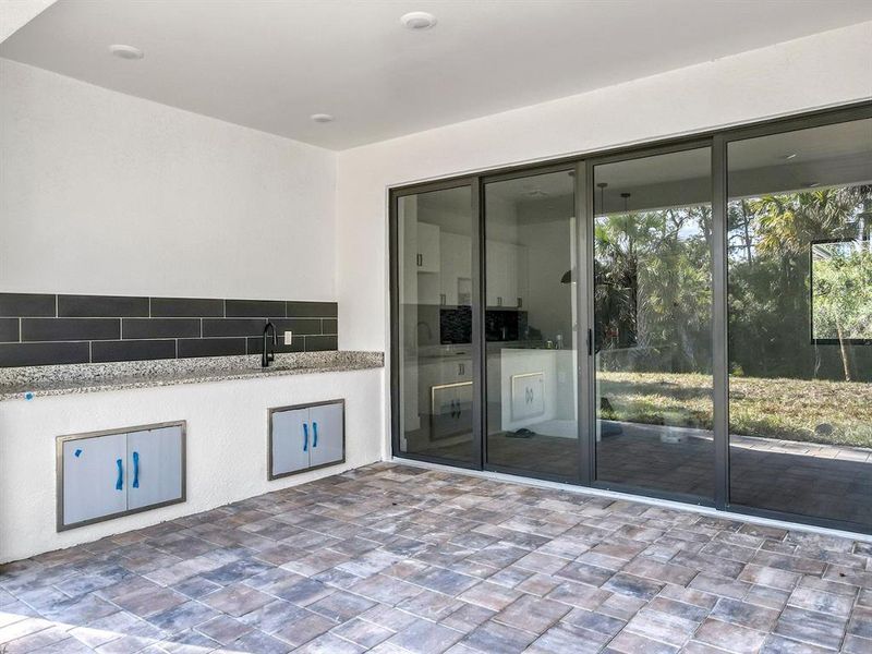 Exterior details and patio area of a home in , Port Charlotte (Image 4). Exterior details and patio area of a home in , Port Charlotte (Image 4).