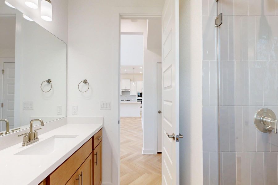 Furnished interior view inside a new home in Barksdale, Leander (Image 10).