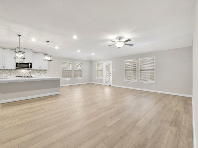 Spacious, unfurnished interior of a new home in Pine Lake Cove - Classic Series, Montgomery (Image 24).