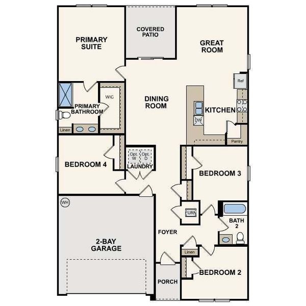 2D floor plan layout of this home in Peachtree Estates, Chatsworth, GA (Image 2). 2D floor plan layout of this home in Peachtree Estates, Chatsworth, GA (Image 2).
