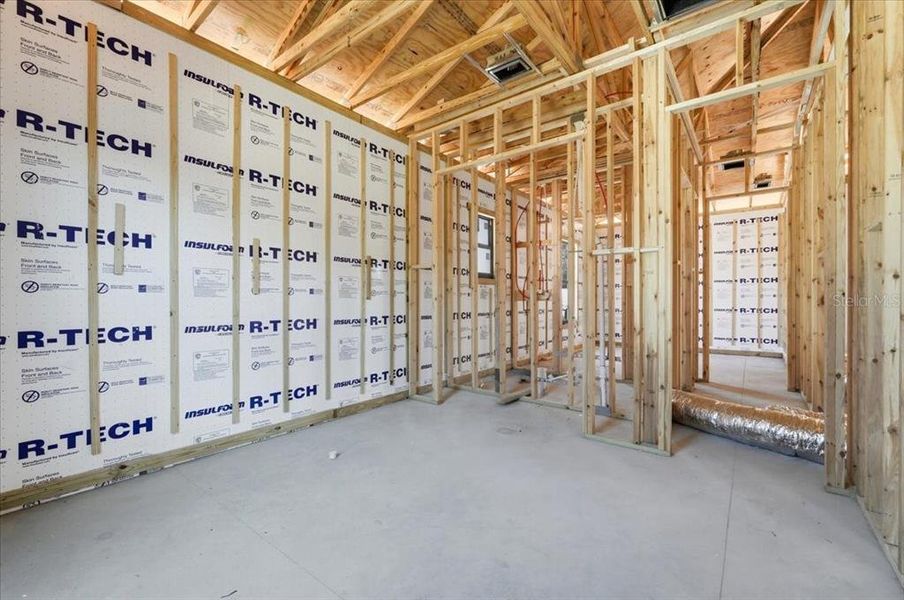 In-progress construction of a new home in , Avon Park, FL (Image 17).