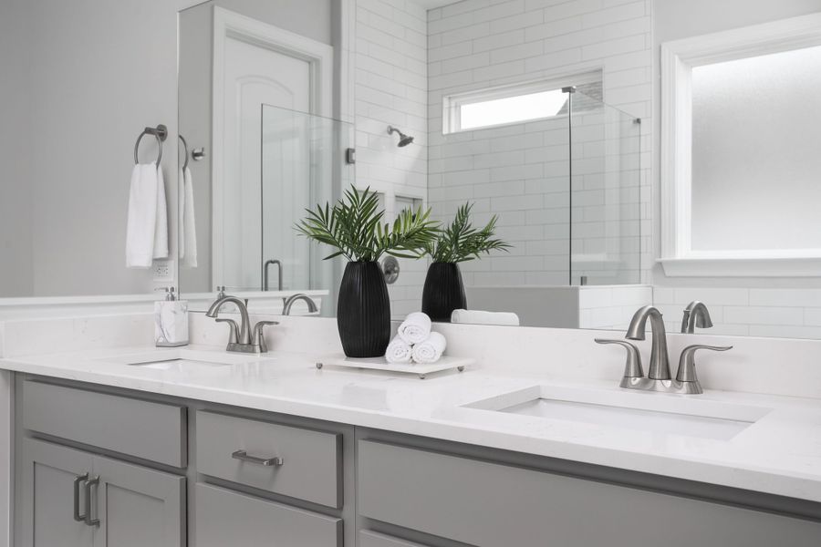 Representative furnished interior of a home built from the The Claiborne by Greentech Homes LLC in Nature's Cove, Ooltewah (Image 17).