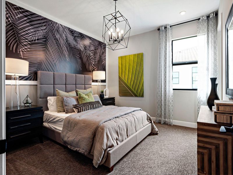 Furnished interior view inside a new home in , Port St. Lucie (Image 18).