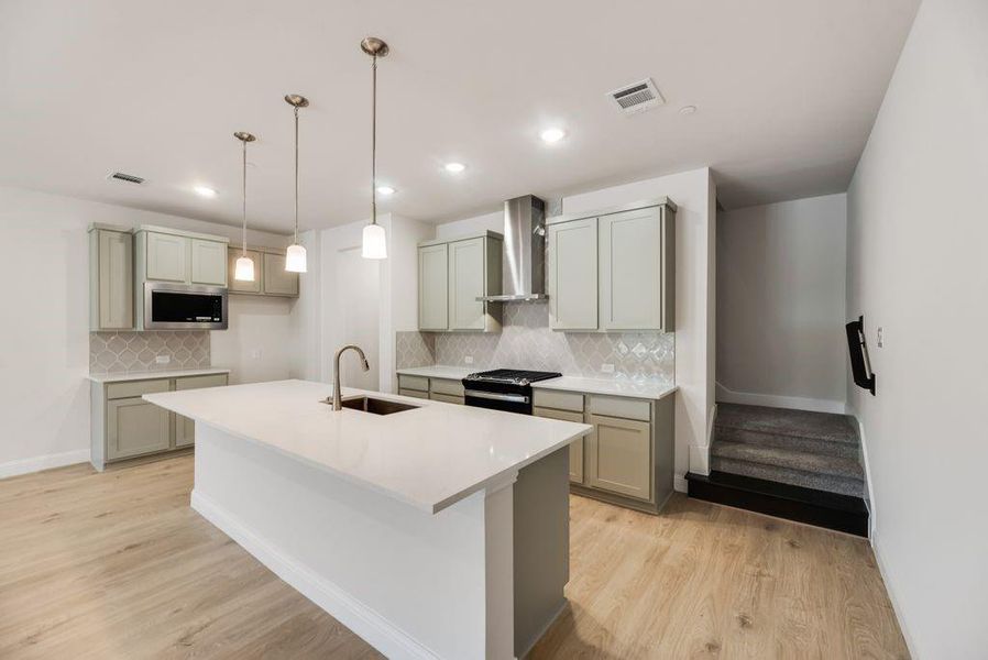 Furnished interior view inside a new home in Bayside, Rowlett (Image 10).