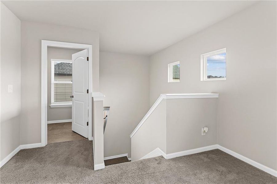 Spacious, unfurnished interior of a new home in Enclave at Brookside Crossing, Auburn (Image 27).