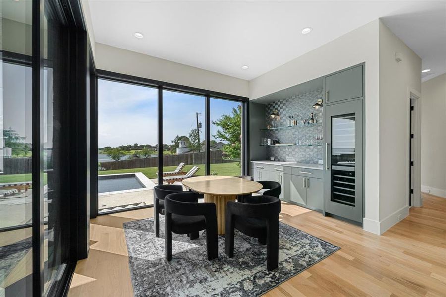 Furnished interior view inside a new home in , The Colony (Image 10). Furnished interior view inside a new home in , The Colony (Image 10).