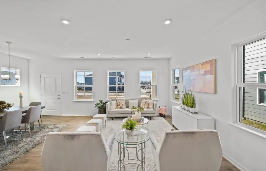 Furnished interior view inside a new home in Riverstone, Monroe (Image 13).