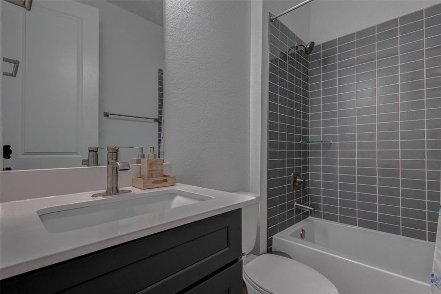 Furnished interior view inside a new home in Katy Court, Katy (Image 18).