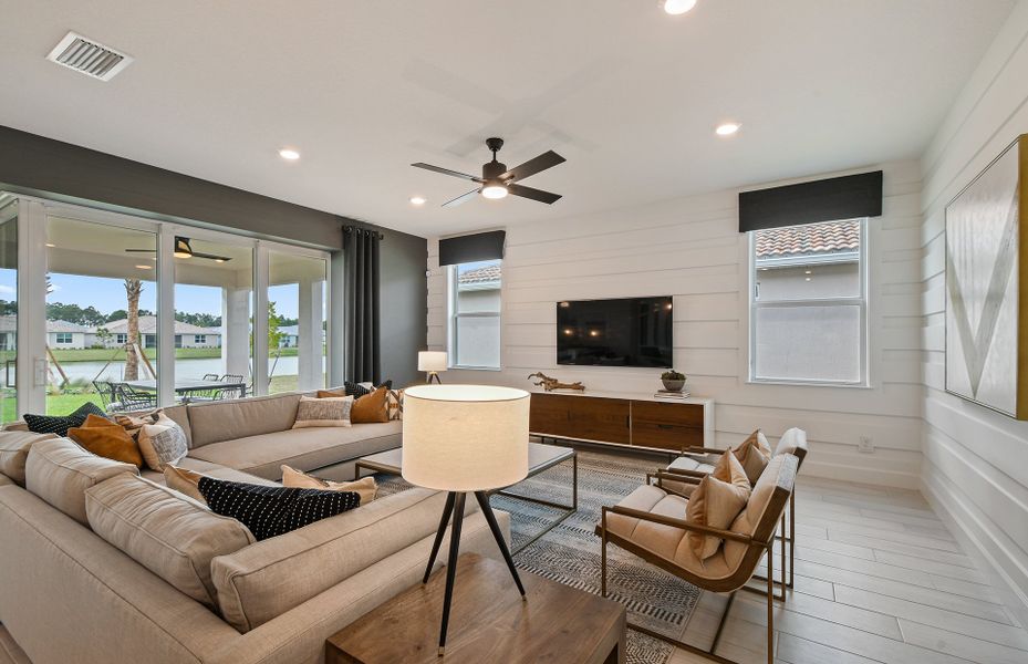 Representative furnished interior of a home built from the Renown by Del Webb in Del Webb Tradition, Port St. Lucie (Image 7). Representative furnished interior of a home built from the Renown by Del Webb in Del Webb Tradition, Port St. Lucie (Image 7).