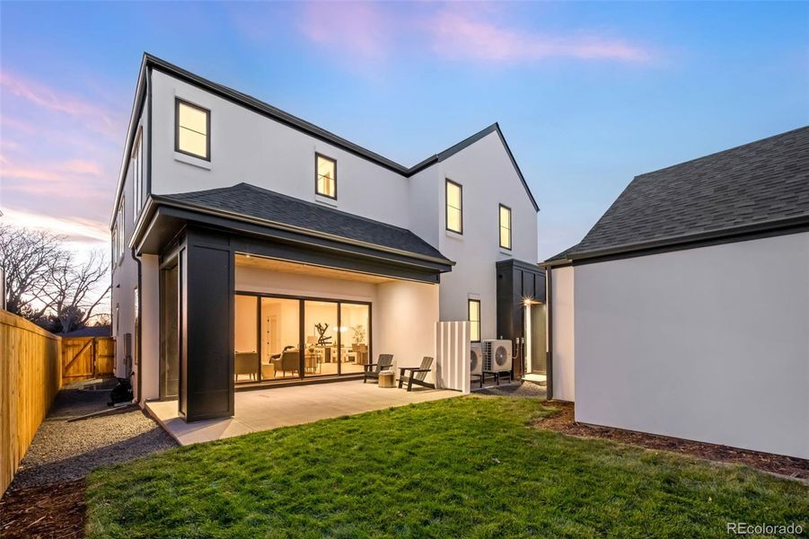 Exterior details and patio area of a home in , Denver (Image 28).