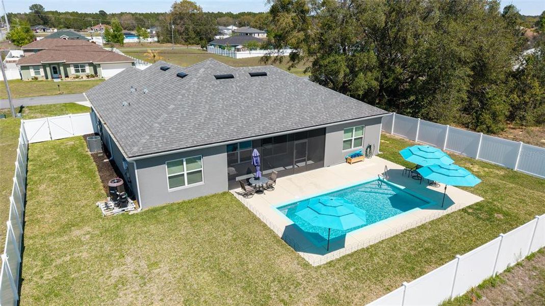 Exterior details and patio area of a home in , Ocala (Image 33). Exterior details and patio area of a home in , Ocala (Image 33).