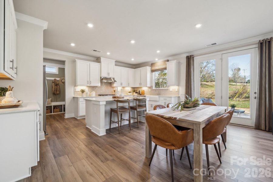 Furnished interior view inside a new home in Cannon Manor, Kannapolis (Image 24).