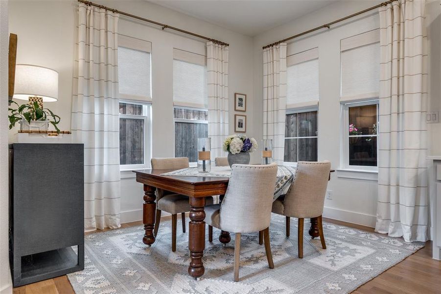 Furnished interior view inside a new home in , Dallas (Image 32).