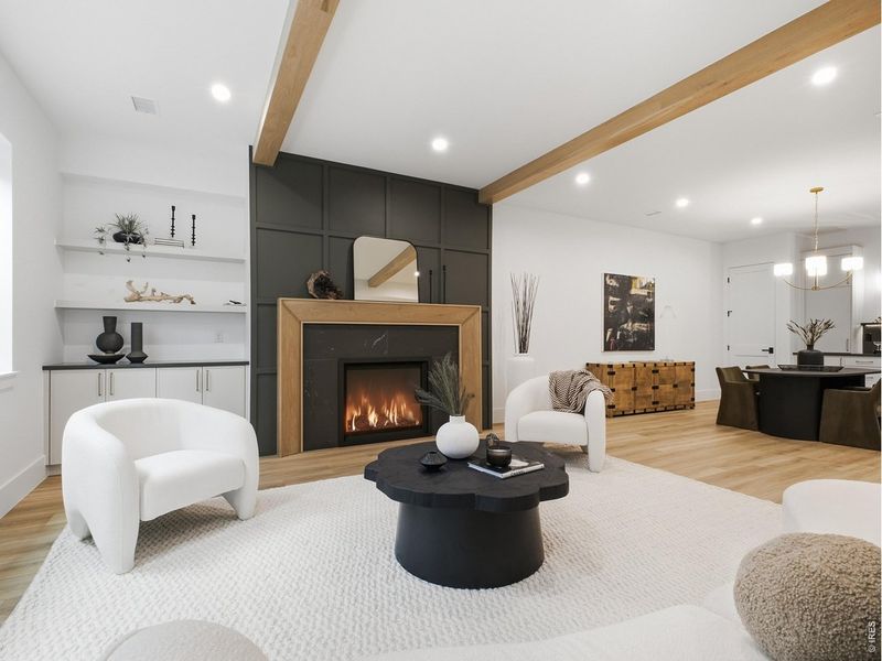 Furnished interior view inside a new home in , Louisville (Image 24).