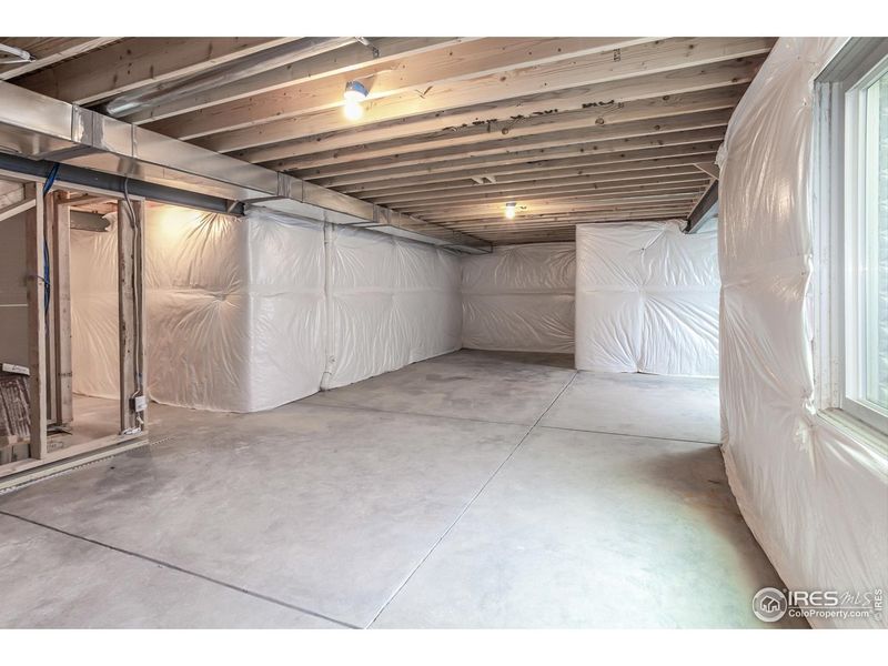 In-progress construction of a new home in Promontory Point, Greeley, CO (Image 34).