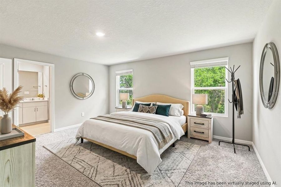 Furnished interior view inside a new home in , Wesley Chapel (Image 33).