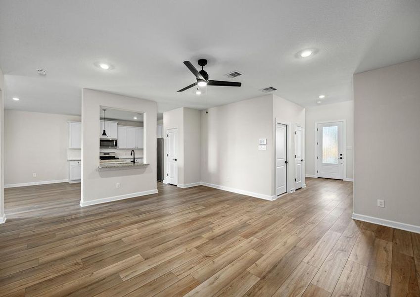 With an open floor plan you will have the perfect layout for entertaining.