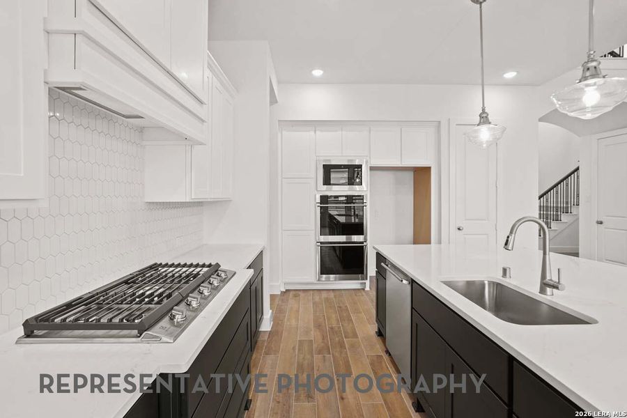 Furnished interior view inside a new home in Mayfair, New Braunfels (Image 6).
