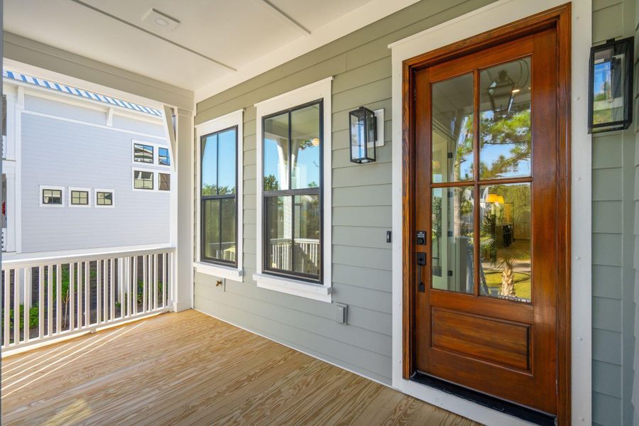 Exterior details and patio area of a home in , Johns Island (Image 53). Exterior details and patio area of a home in , Johns Island (Image 53).