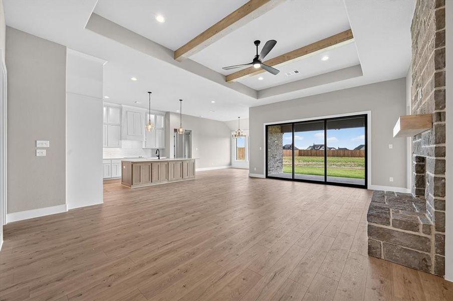 Spacious, unfurnished interior of a new home in Coyote Crossing, Godley (Image 18).