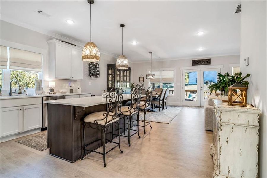 Furnished interior view inside a new home in , Commerce (Image 11).