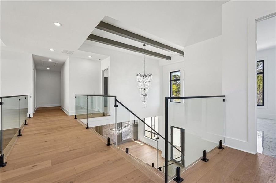Furnished interior view inside a new home in , Sugar Hill (Image 18).
